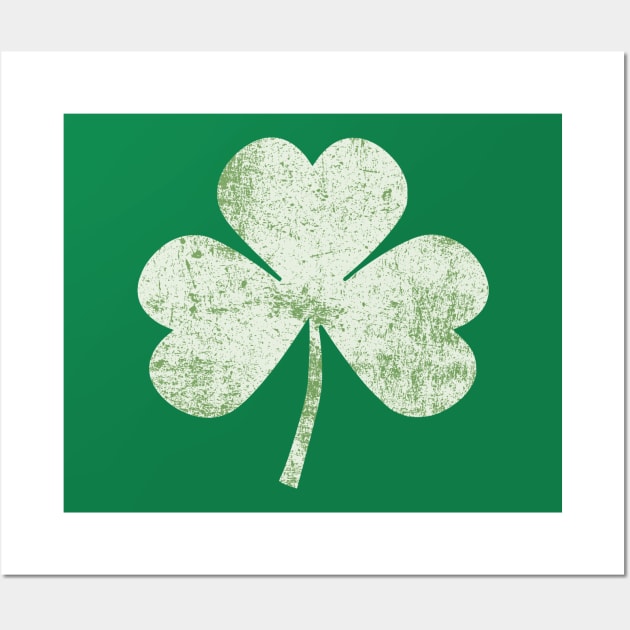 St. Paddy's Day Lucky Shamrock Wall Art by Etopix